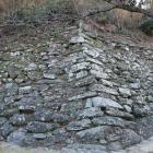 本丸北面の石垣