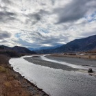 国道３００号線より富士川を眺望