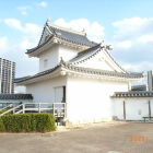 東曲輪復元隅櫓北西角