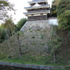 同左水堀石垣丑寅櫓一体に