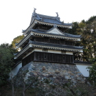 同左近くより北東角の本丸三重丑寅櫓