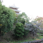 本丸三重丑寅櫓東面と水堀