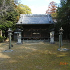 陣屋跡に八百富神社が鎮座