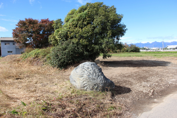 史跡マーク宿阿内城跡地辺り