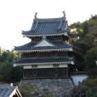 本丸三重丑寅櫓北面を二の丸広場より