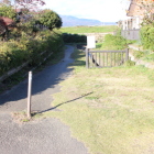 北曲輪東側の壕