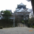 天守閣北面廊下橋越しに観る