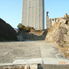 復元隅櫓下の南切通Ⅱ