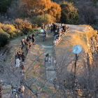 富士見櫓跡初日の出の瞬間