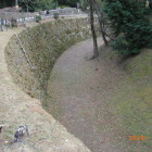 清海堀も奇麗に草刈されて居る西より