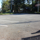 二の丸、現在駐車場