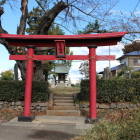 同左前の鳥居、額に藤か？女体か？