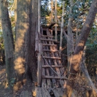 Ⅰ郭の模擬櫓　立ち入り禁止