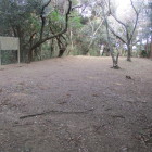 北側の郭、読みづらい案内が