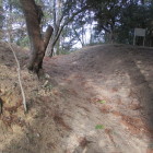 窪みを手前から