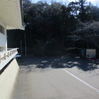 振武館表から見た南側の高まり