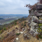 大石垣からの景色