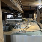 天守一層のジオラマ