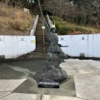 長宗我部元親　銅像