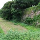三之丸東外堀と東御門石垣