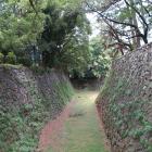 大手馬出東側の空堀