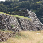 楯蔵曲輪西面石垣