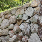 二の丸裏御門跡の石樋が南側に在る