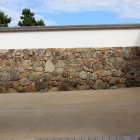 中ノ御門枡形内北面石垣