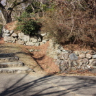 本丸大手門枡形東城塁内石垣