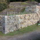 二の丸表御門跡北側石垣