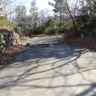 大手門跡を本丸内部より南方向へ