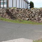 太鼓御門石垣南側雁木付き