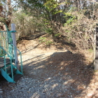 本丸西側土塁上Ⅳスライダー入り口横