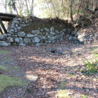 同左東門枡形北側の石垣