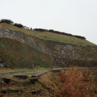 主要部西面の石垣