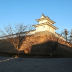 富士見櫓堀側から