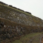 主要部北面の高石垣