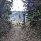 枡形山城東側の堀切