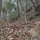 ２郭北西部の堀切