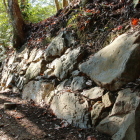 南腰曲輪東面石垣