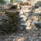 本丸南面石垣折れ部