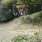 首塚から南の高低差