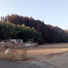 城址遠景（南東側から撮影）