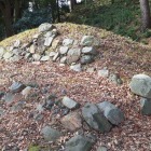 移築された旧二条城の石垣