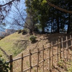 本丸土塁(博物館南西)