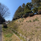 本丸土塁(博物館南西)