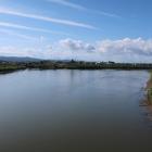 信濃川と五十嵐川の合流点