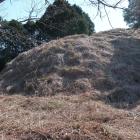 四段目の曲輪の切岸