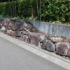 指月伏見城の移設石垣