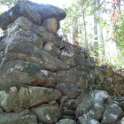 水門跡の石積み